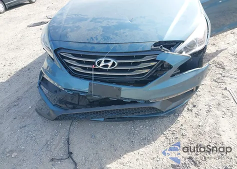 2015 Hyundai Sonata Sport из США, поврежденный, VIN 5NPE34AF0FH085313